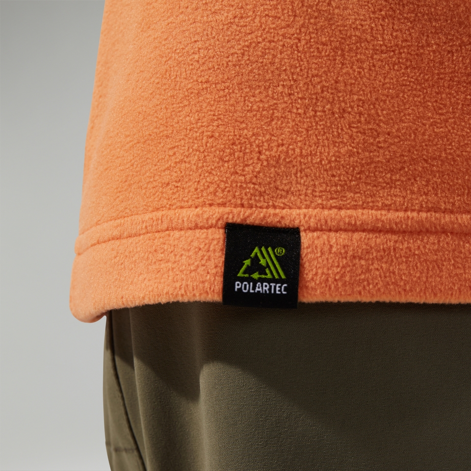 Prism 2.0 Micro Half Zip Fleece für Damen Orange