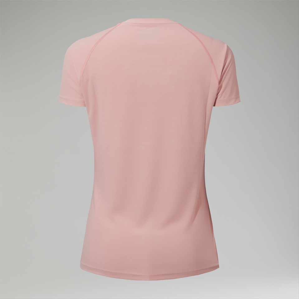 Women's 24/7 Crew Short Sleeve Tech Tee Pink