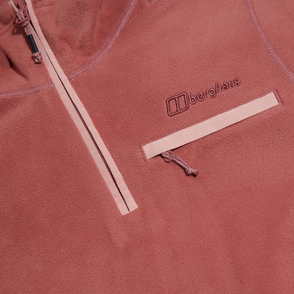 Women's Prism 2.0 Micro Half Zip Polartec Fleece Pink