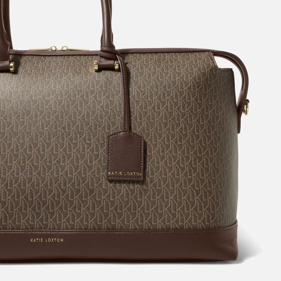 Katie Loxton Signature Coated Canvas Weekend Bag