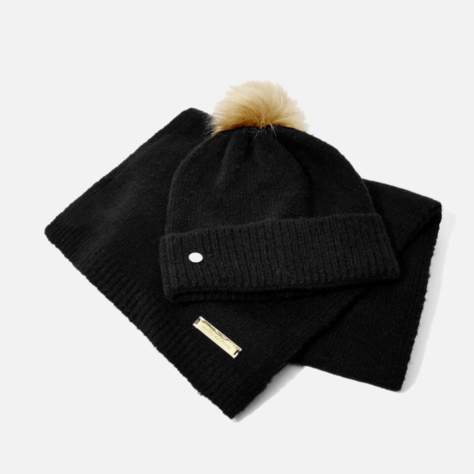 Katie Loxton Boxed Fine Knitted Hat & Scarf Set