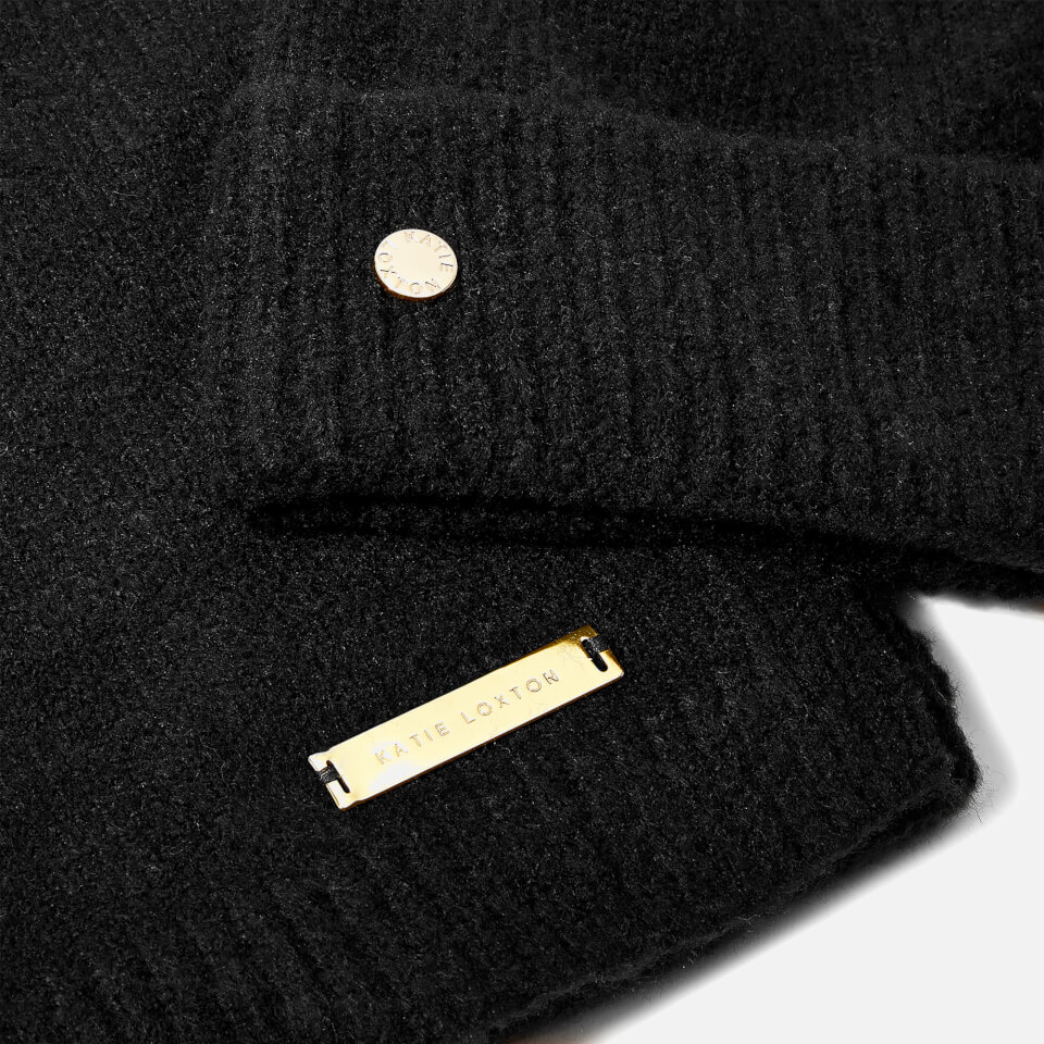 Katie Loxton Boxed Fine Knitted Hat & Scarf Set