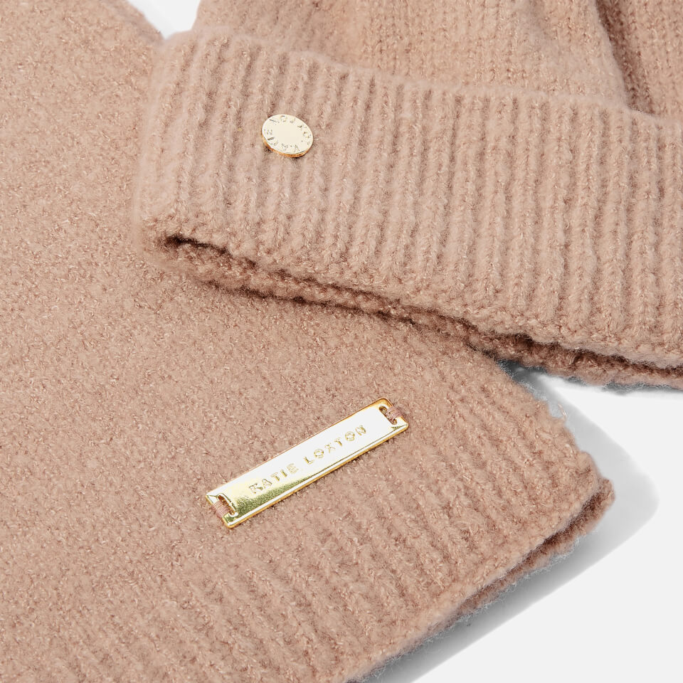 Katie Loxton Boxed Fine Knitted Hat & Scarf Set