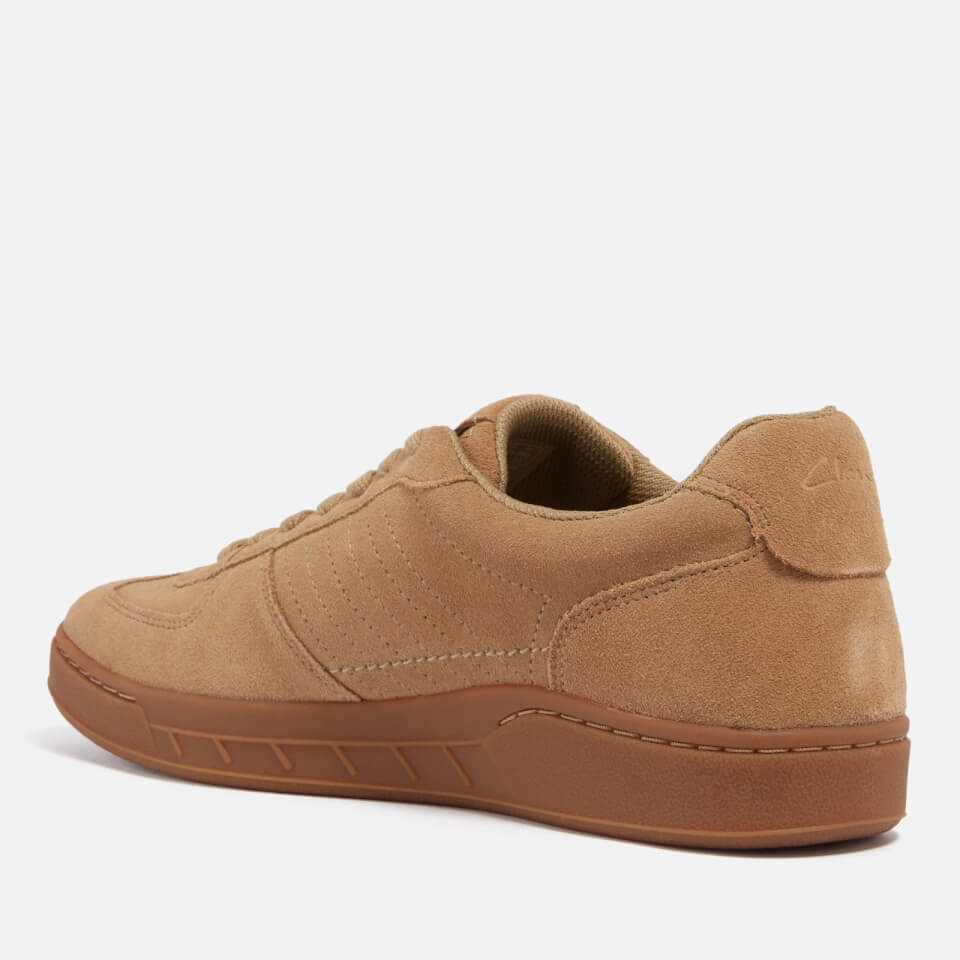 Clarks Men's Craft Rally Ace Suede Trainers