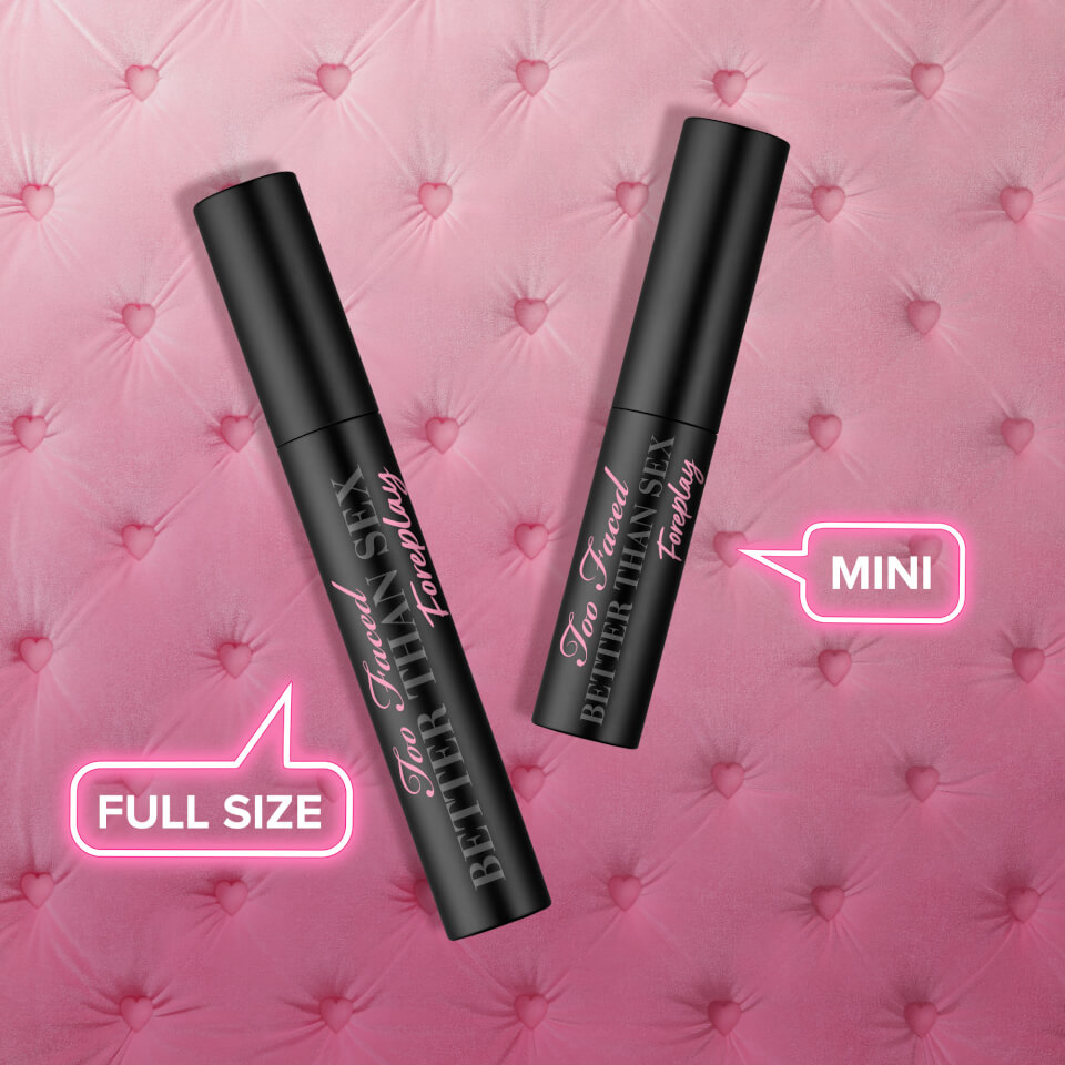 Too Faced Better Than Sex Foreplay Lash Lifting and Thickening Mascara Primer Travel Size 4ml