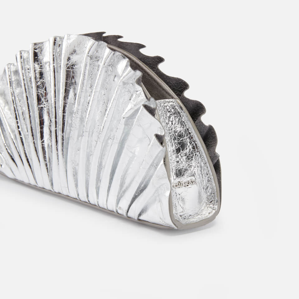 Cult Gaia Nala Mini Leather Clutch Bag