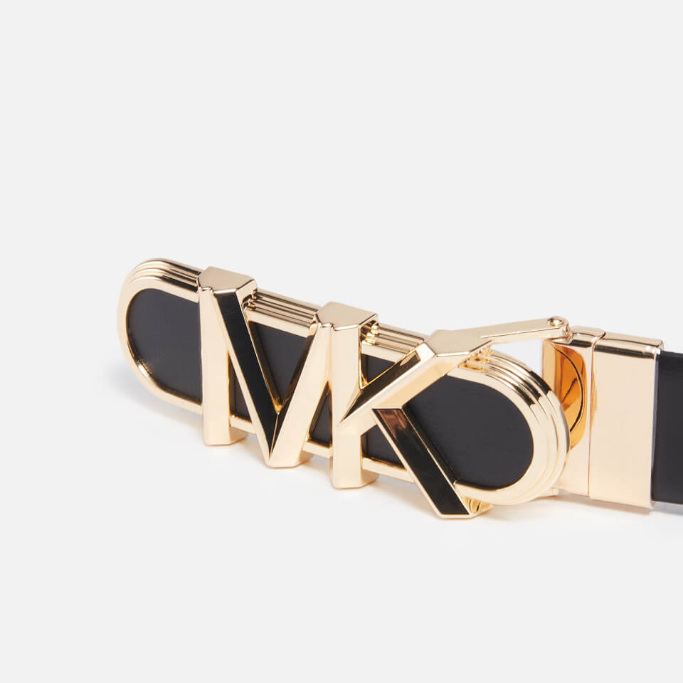 Michael kors monogram hotsell belt