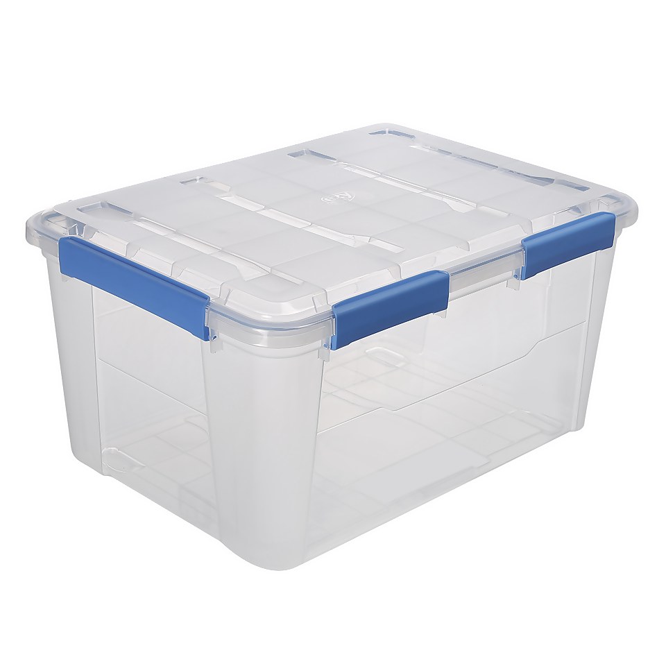 Ezy Storage Waterproof 75L Storage Box Homebase