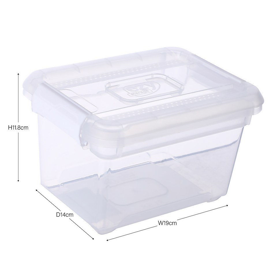 Ezy Storage Solutions+ 1.8L Mini Storage Box