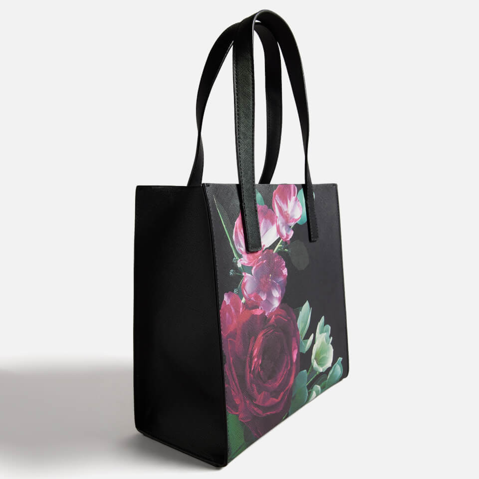 Ted Baker Papiecn Small Floral Icon Faux Leather Tote Bag