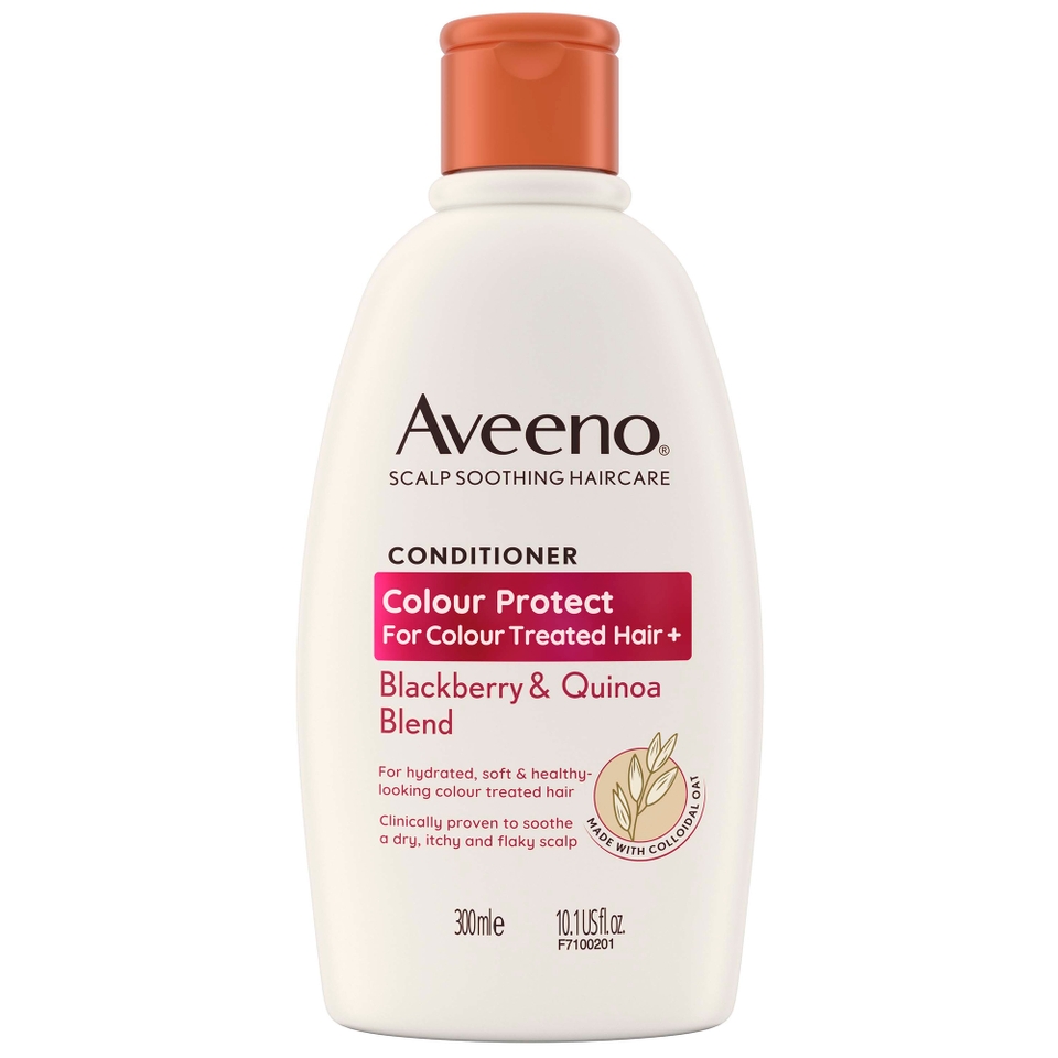 Aveeno Haircare Colour Protect+ Blackberry and Quinoa Blend Conditioner 300ml