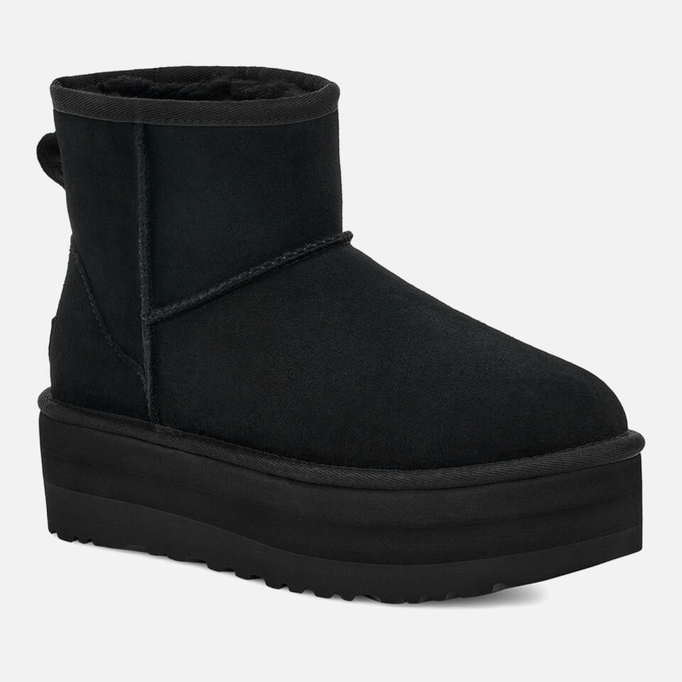UGG Women's Classic Mini Platform Sheepskin Boots