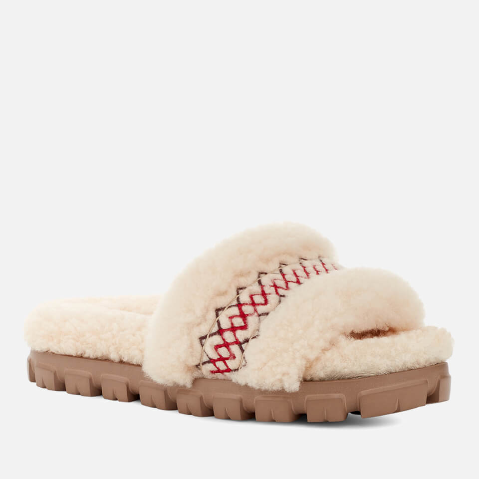 UGG Women's Cozetta Braid Wool Slippers