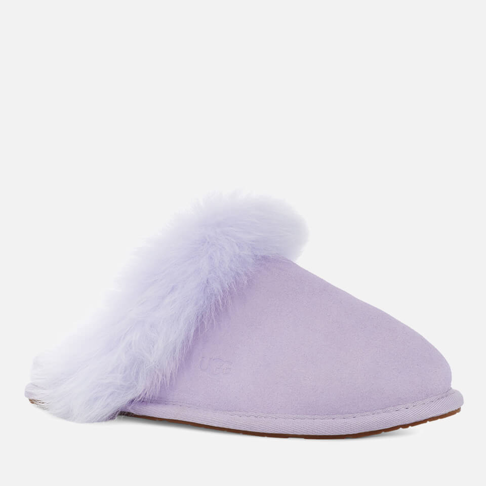 Purple ugg deals scuffette slippers
