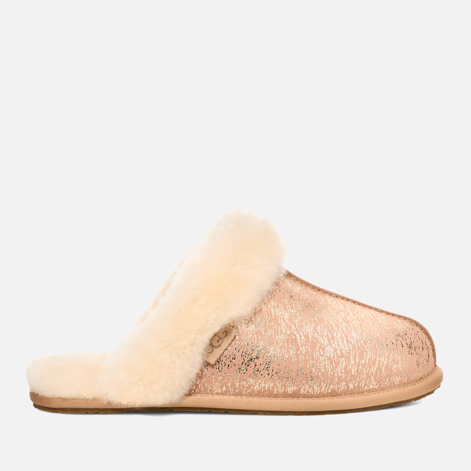 Ugg rose gold slippers deals