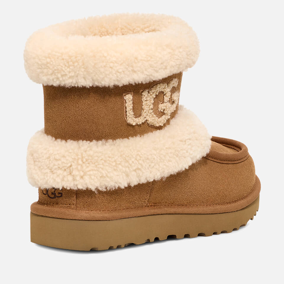 UGG Women's UGG Fluff Ultra Mini Sheepskin Boots - Chestnut