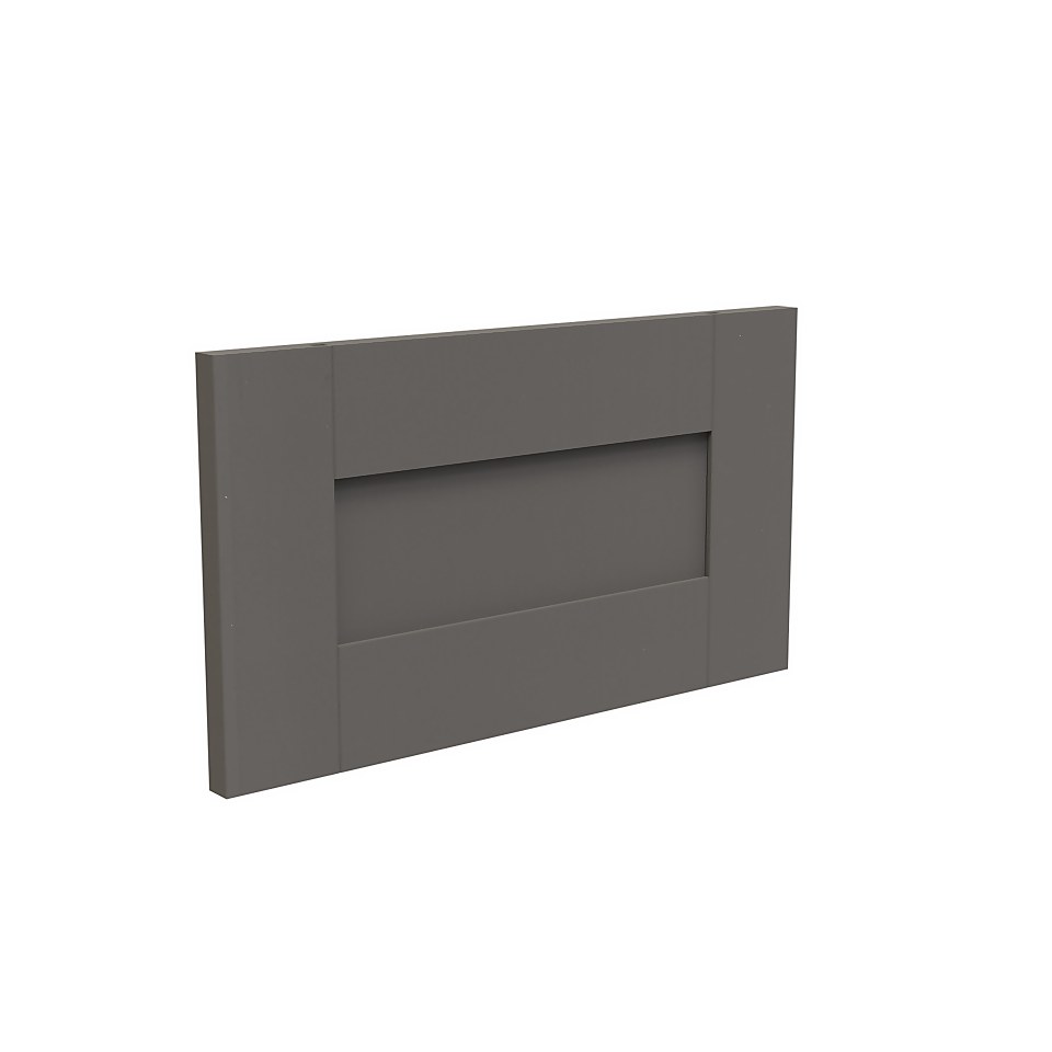 Classic Shaker Kitchen Bridging Door (W)497mm - Dark Grey