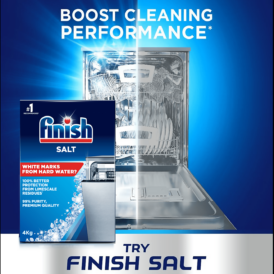 Finish Dishwasher Salt - 4kg