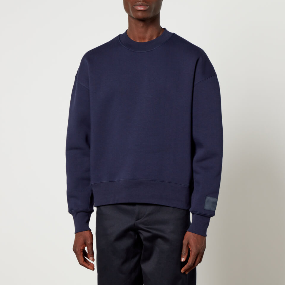 パーカー・フーディ Ami Classic Crew Neck Cotton Sweatshirt Pullover Hoodie In Towel Terry For Women | J.Crew