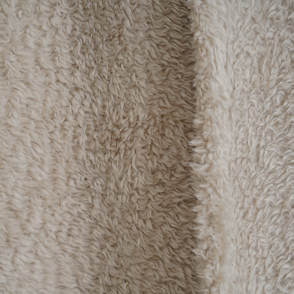 Snuggle Fleece Throw - 130x180cm - Natural