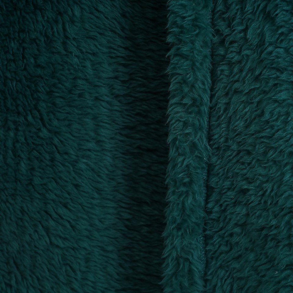 Snuggle Fleece Throw - 130x180cm - Emerald