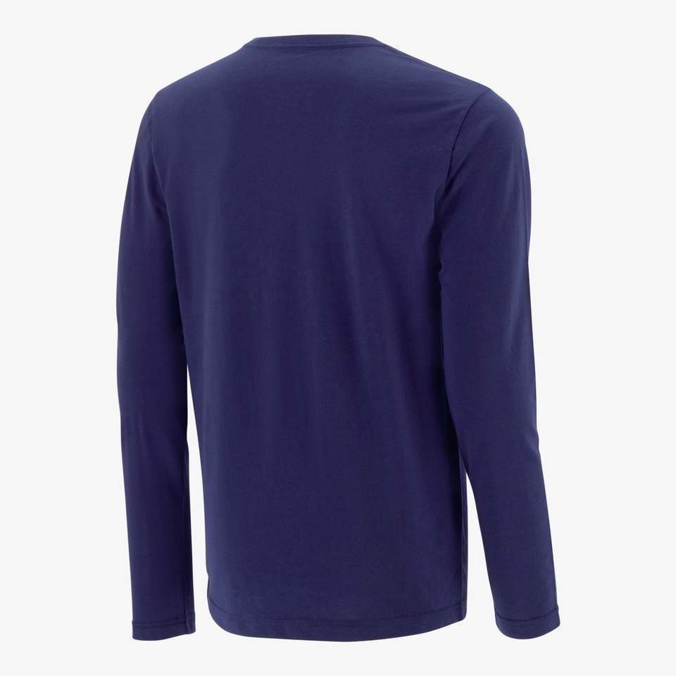 Unisex Long Sleeve Tee Navy