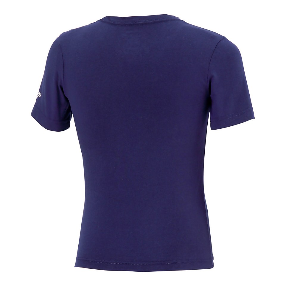 Boys Short Sleeve Swim Tee Navy