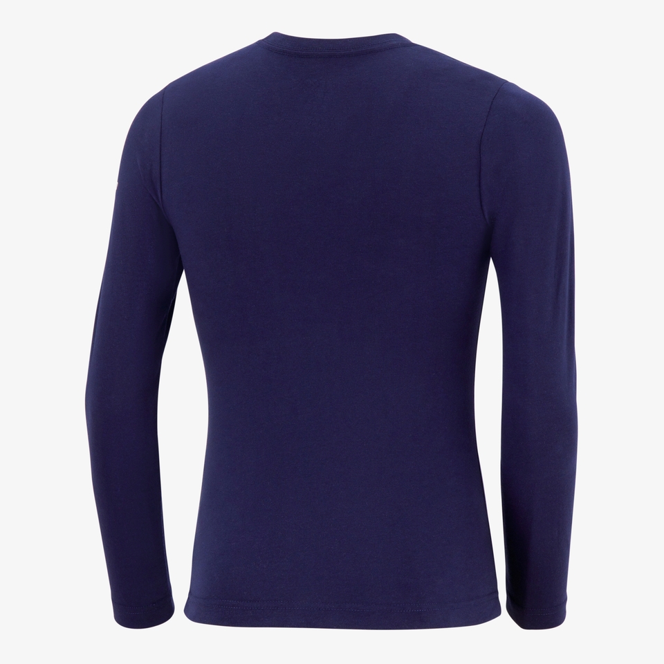 Boys Long Sleeve Swim Tee Navy