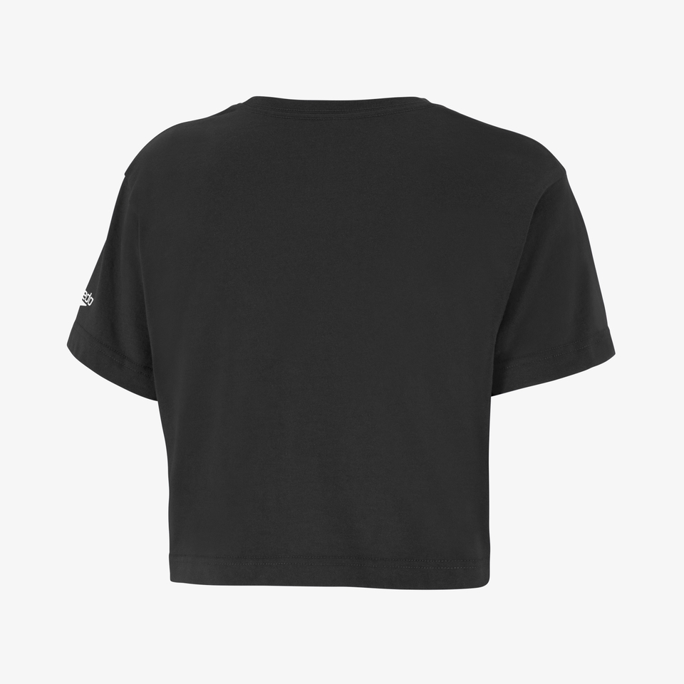 Women's Crop Tee Black