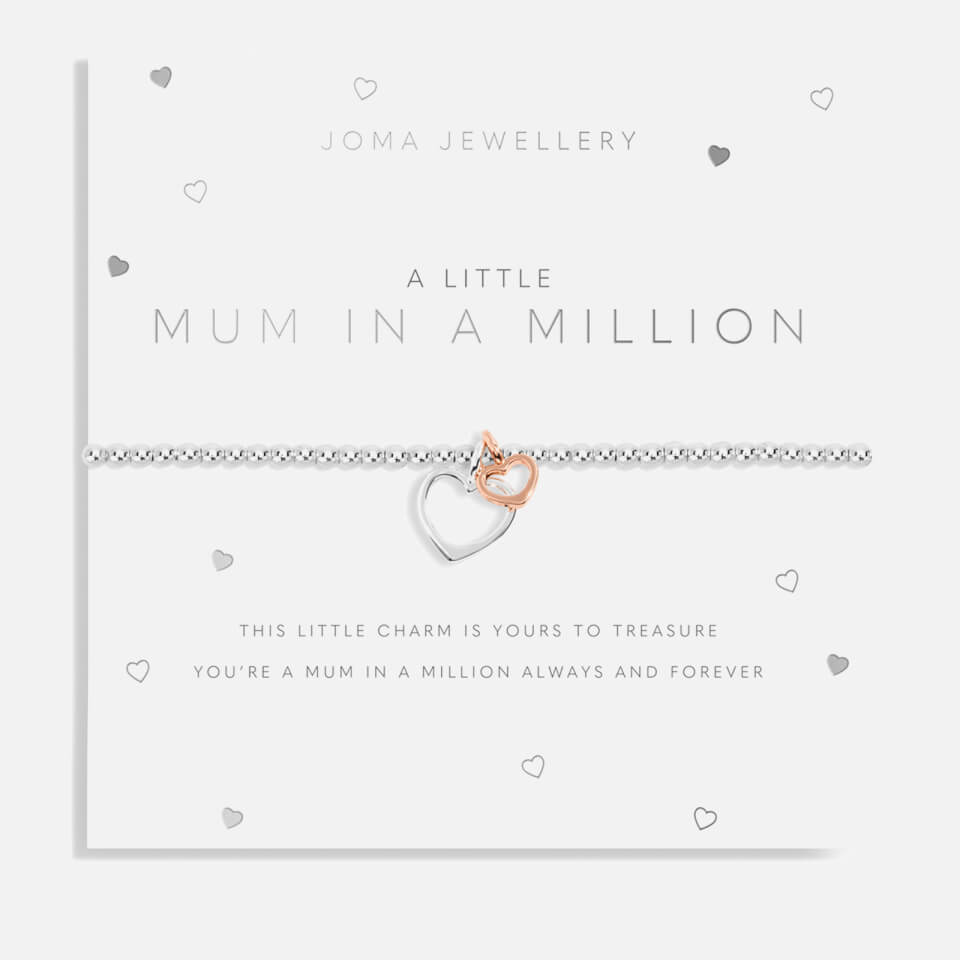 Joma Jewellery A Little Mum In A Million Silver-Tone Bracelet