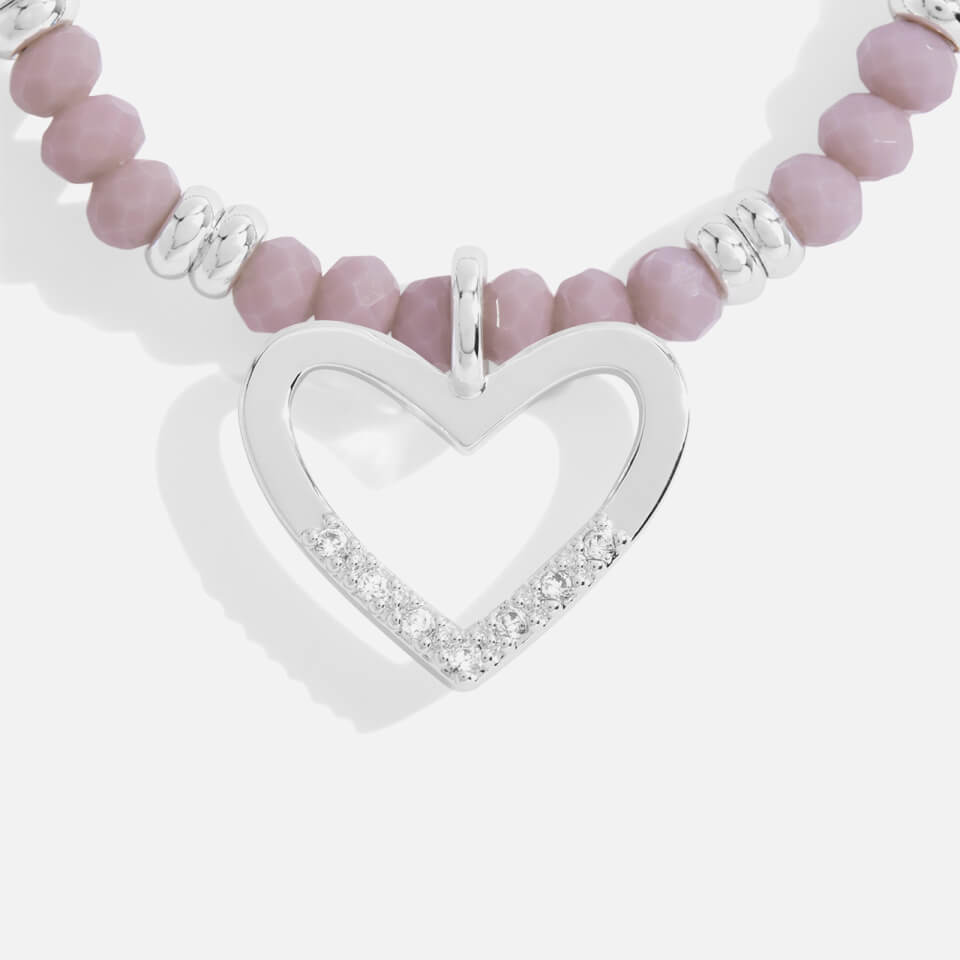 Joma Jewellery Live Life in Colour Darling Daughter Silver-Tone Bracelet
