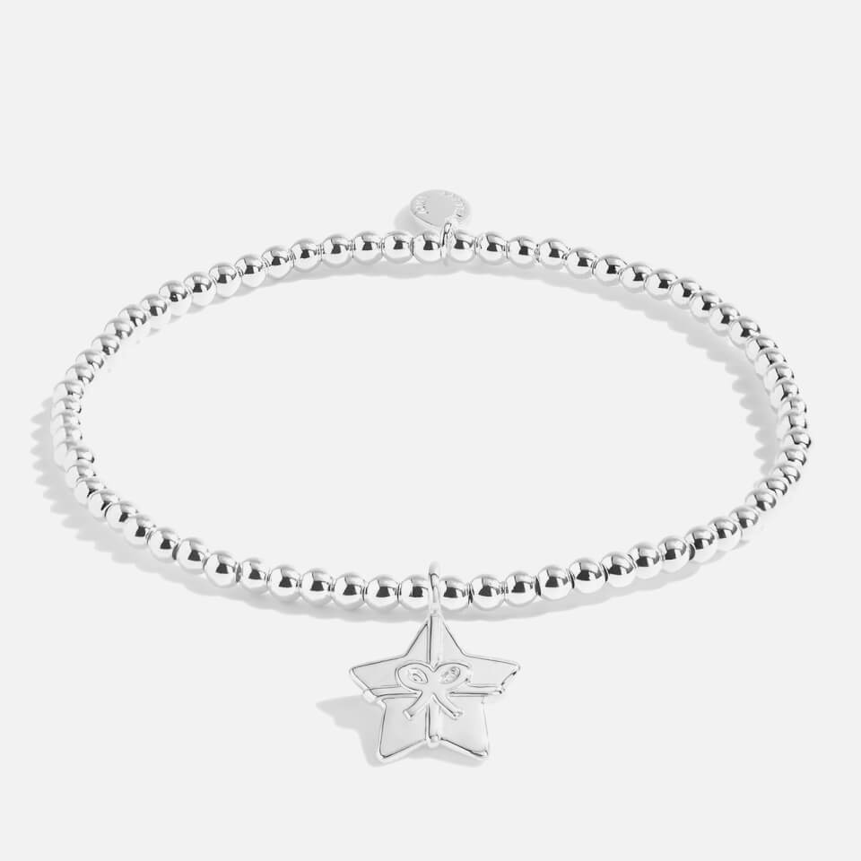 Joma Jewellery Merry Christmas Cracker Silver-Tone Bracelet