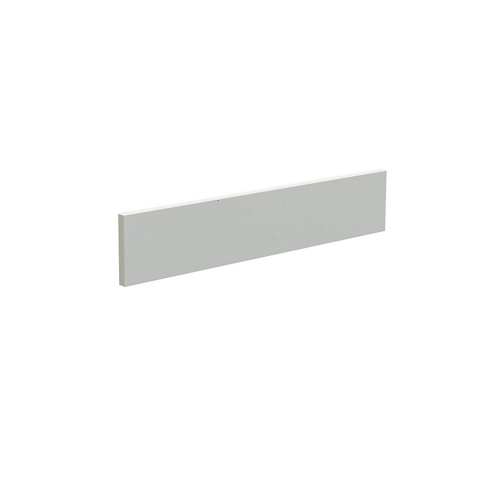 Handleless Kitchen Filler Panel (W)116 x (L)597mm - Matt Light Grey