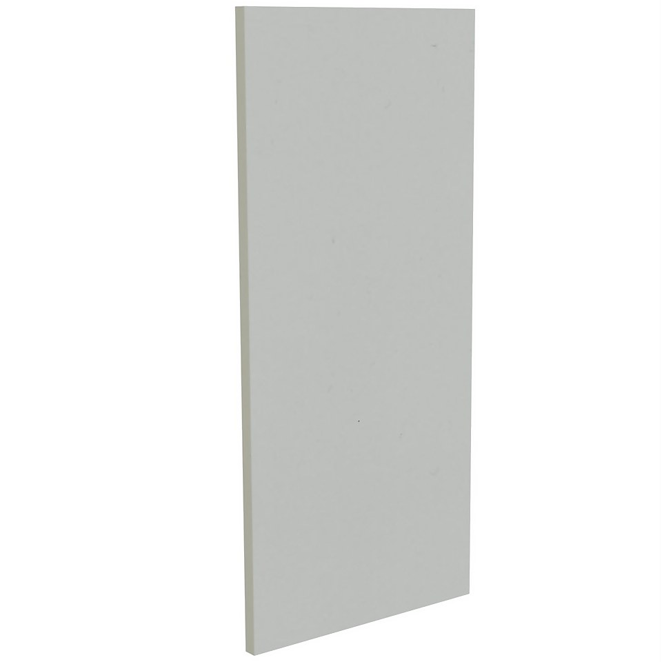 Handleless Kitchen Clad-On Wall Panel (H)752 x (W)343mm - Matt Light Grey