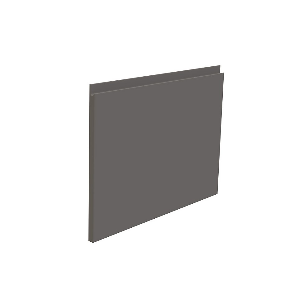 Handleless Kitchen Extractor Door (W)597mm Matt Dark Grey