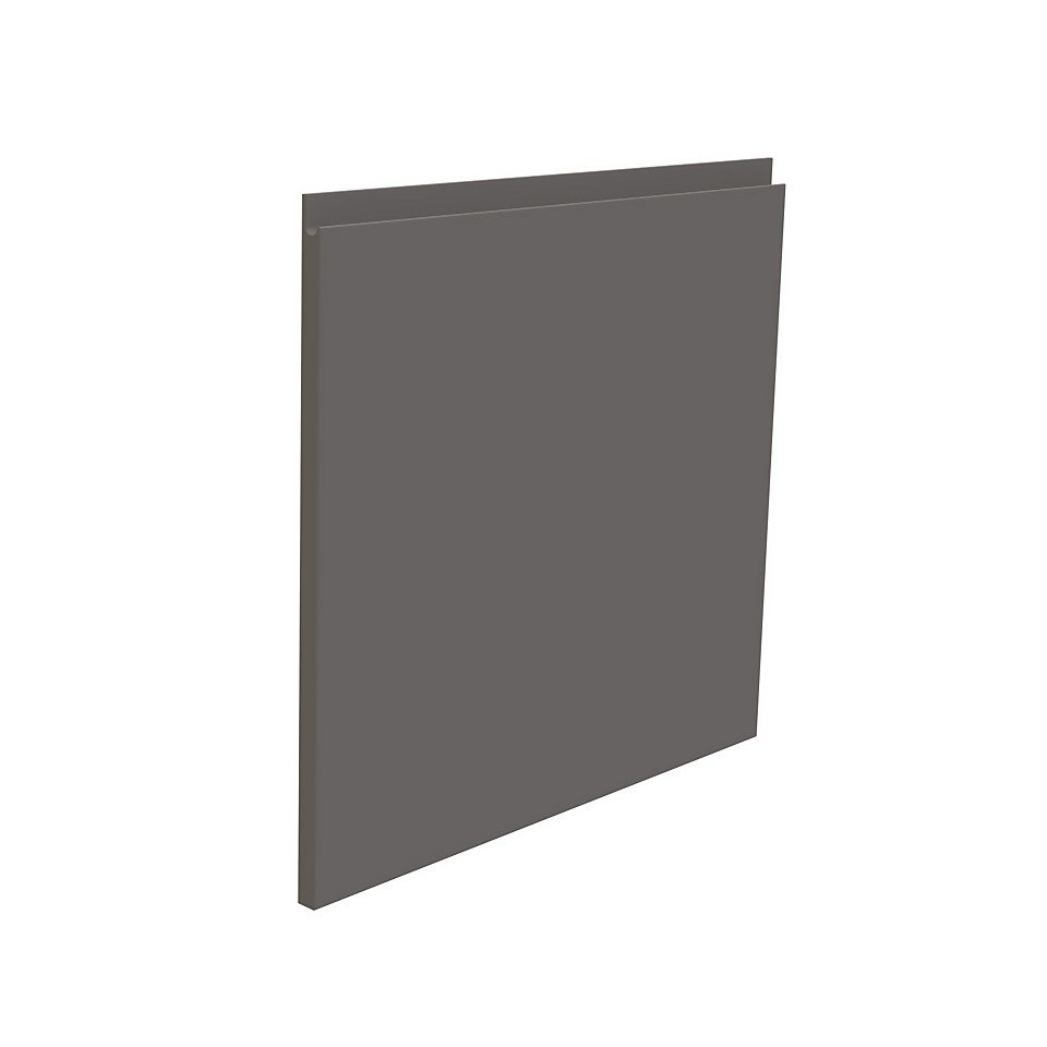 Handleless Kitchen Oven Tower Door (W)597mm Matt Dark Grey Homebase