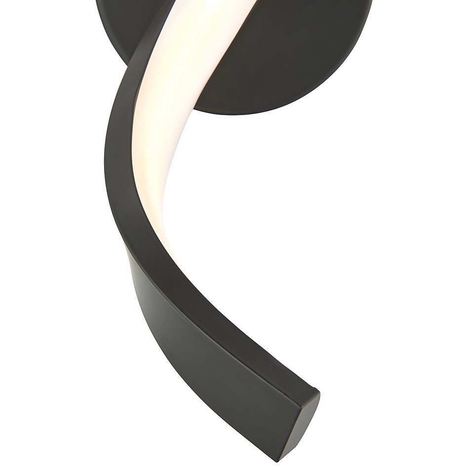 LED Spiral Outdoor Wall Light