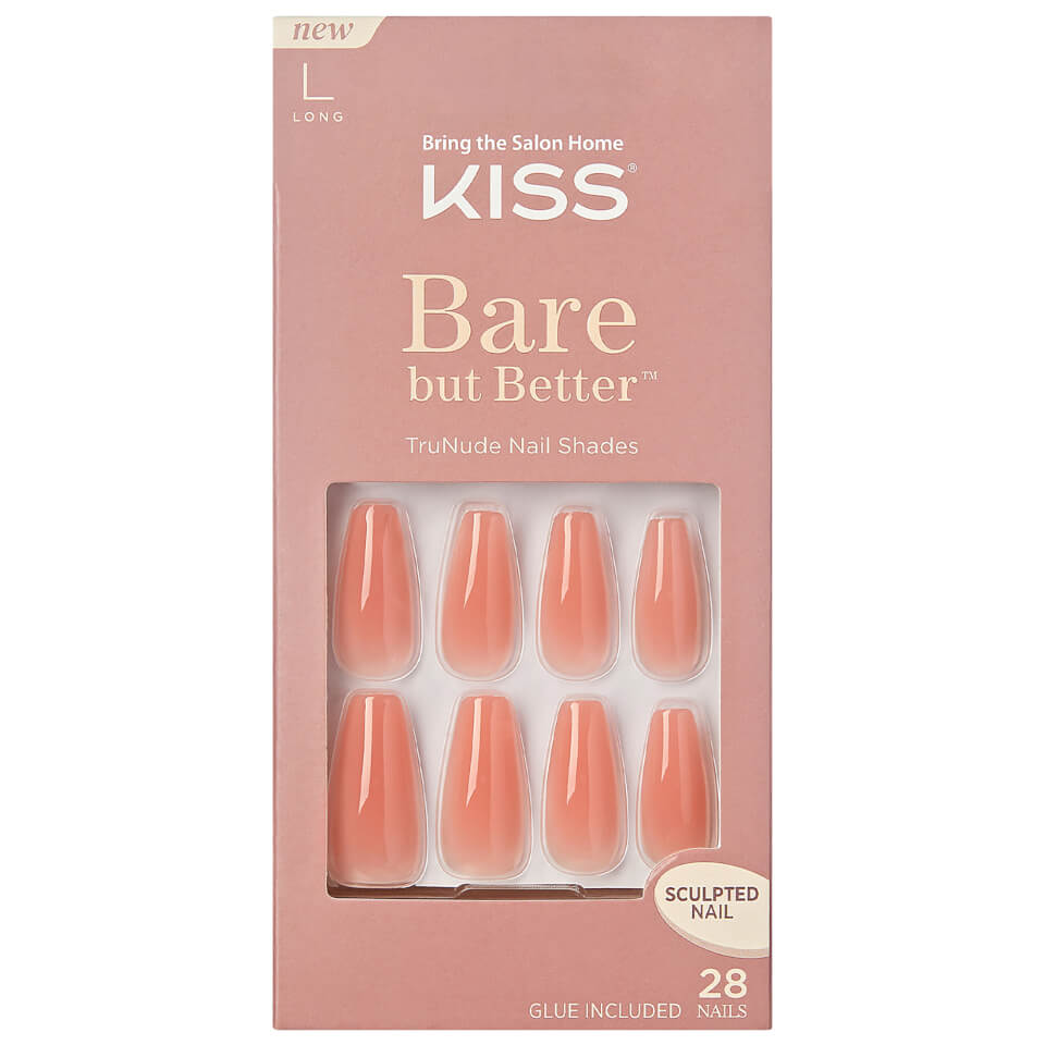 Kiss Bare But Better Nails - Nude Glow