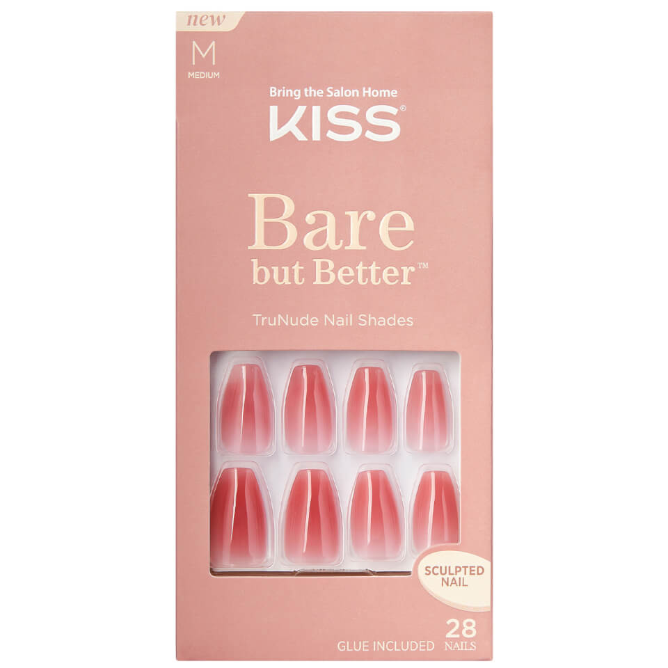 Kiss Bare But Better Nails - Nude Nude