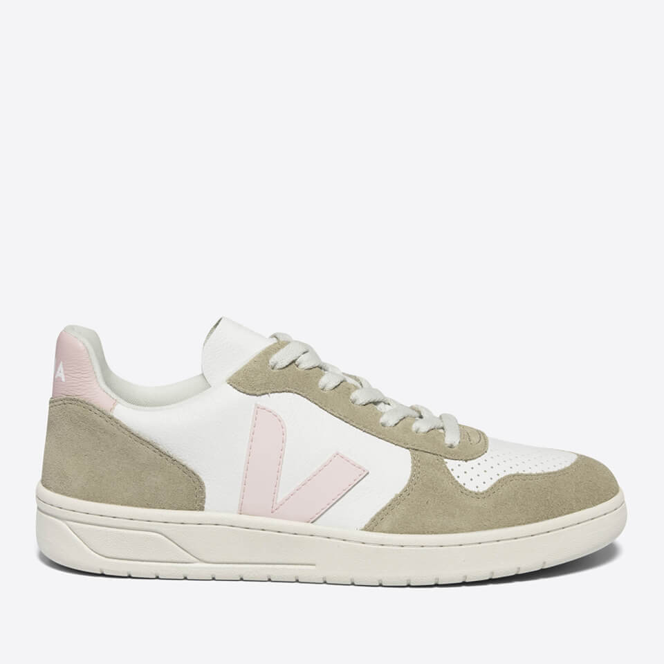 Veja Women's V-10 Chrome Free Leather Trainers