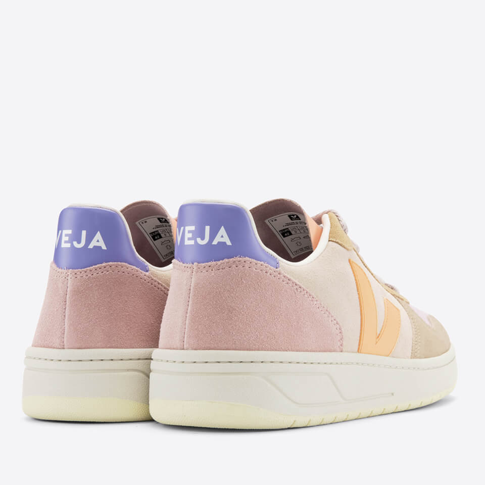 Veja Women s V 10 Suede Trainers UK 2 Allsole