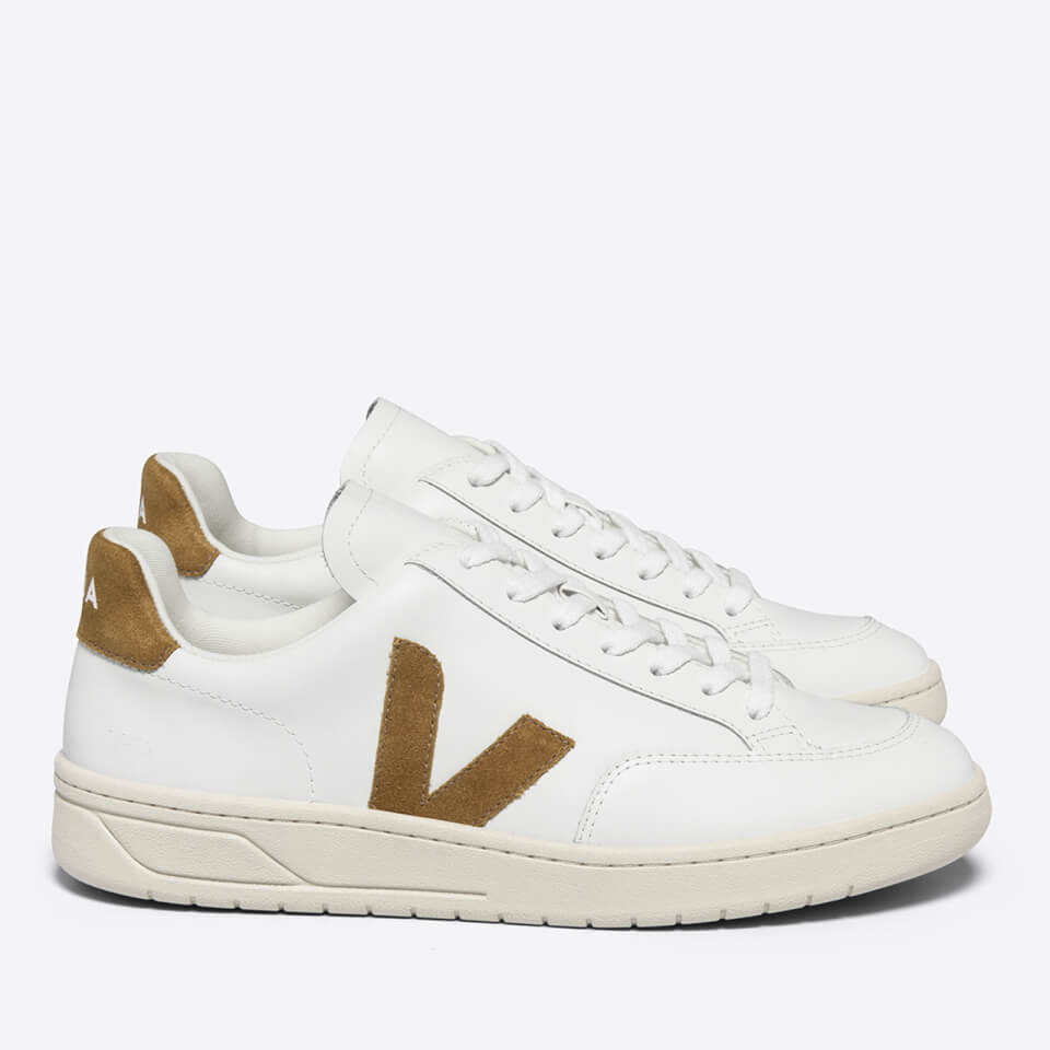 Veja Women's V-12 Leather and Suede Trainers