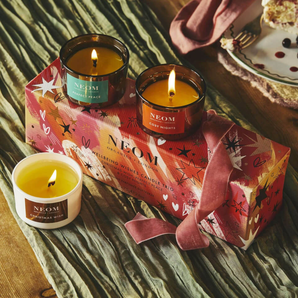 NEOM Wellbeing Wishes Candle Trio