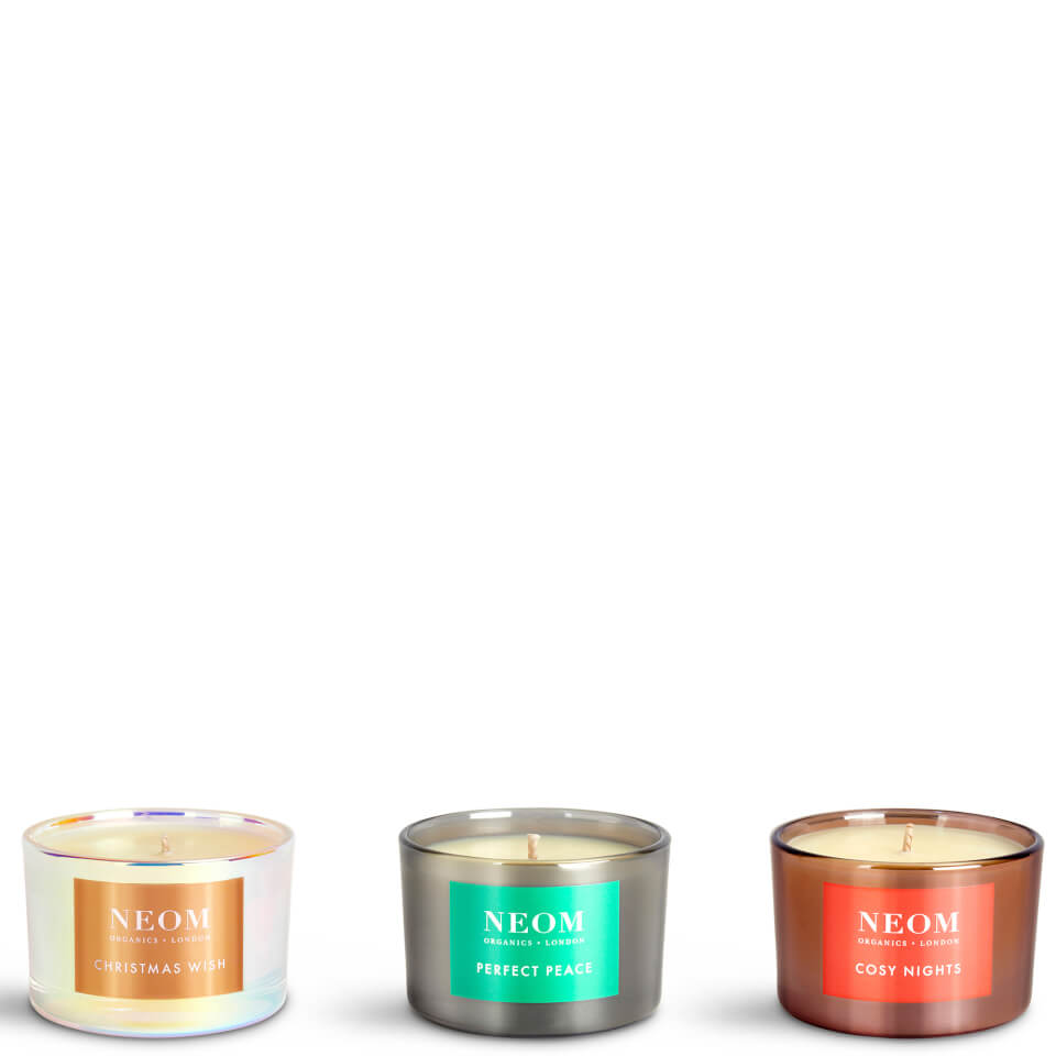 NEOM Wellbeing Wishes Candle Trio