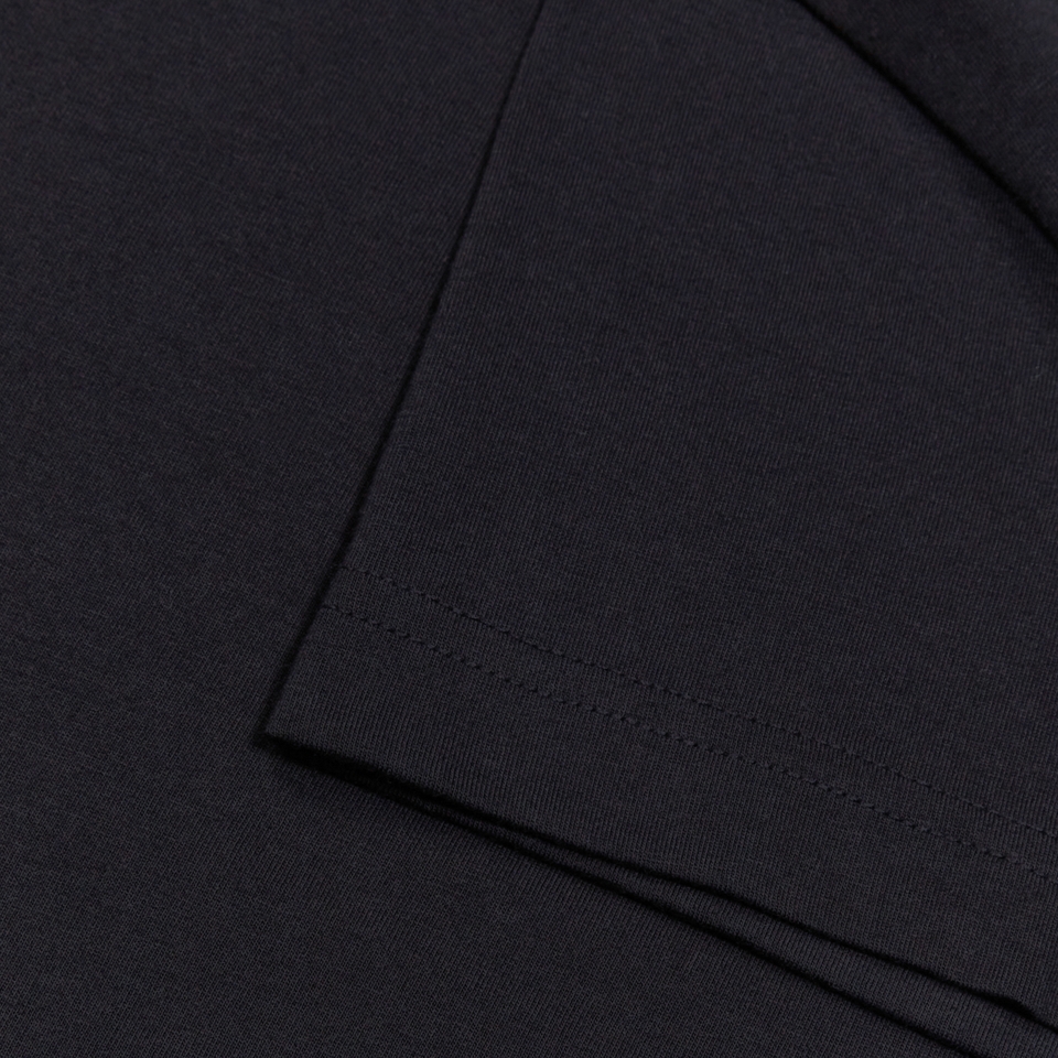 CANTERBURY SMALL LOGO COTTON TEE W AF BLACK