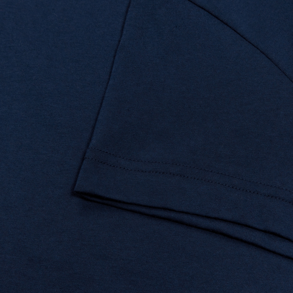 CANTERBURY SMALL LOGO COTTON TEE W AF NAVY