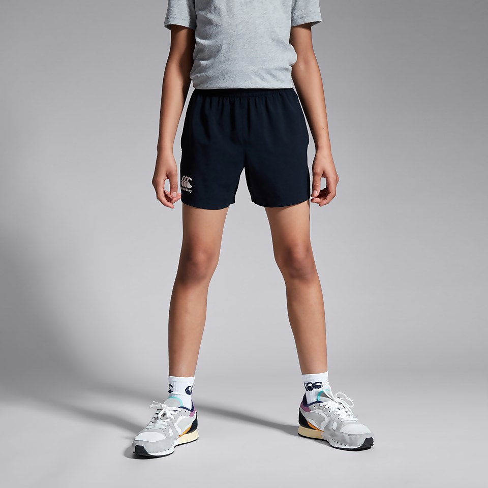 JUNIOR UNISEX WOVEN SHORT BLACK