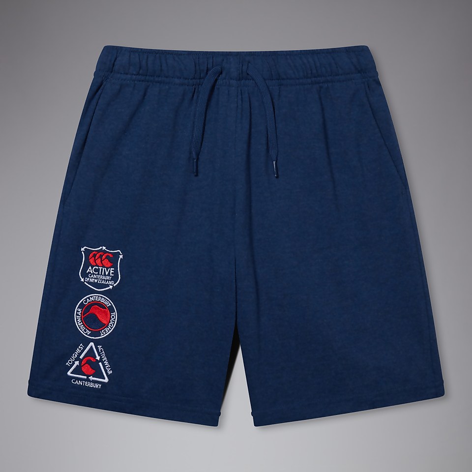 JUNIOR UNISEX COTTON SHORT BLUE