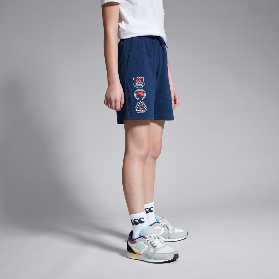 CANTERBURY COTTON SHORT K JU BLUE