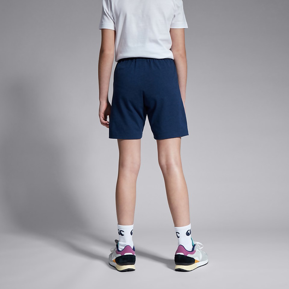 JUNIOR UNISEX COTTON SHORT BLUE